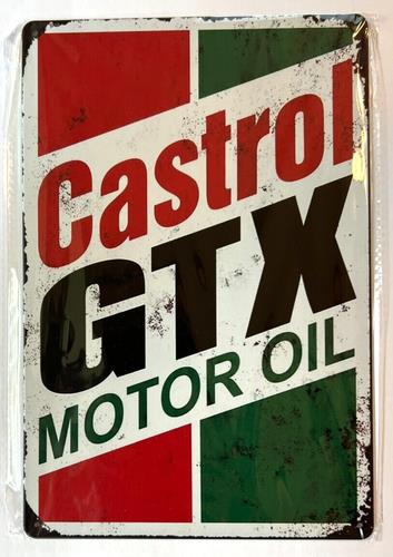 Castrol Oil Gtx - Castrol GTX Motor Yağı Vintage Yenilikçi