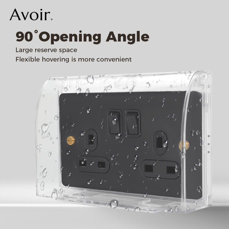 Outdoor Power Socket - Avoir duvar harici montaj anahtarı koruma