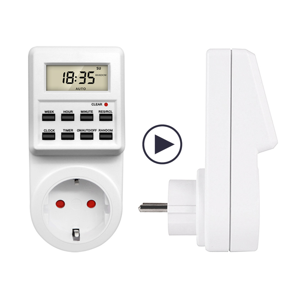 Outdoor Power Timer - TM03 Dijital Zamanlayıcı Anahtar Priz 24