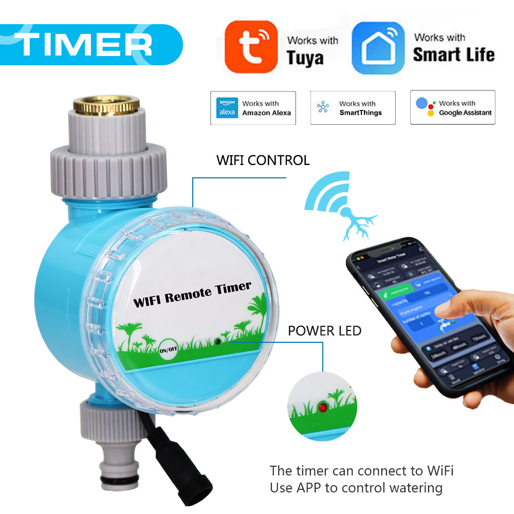 Outdoor Power Timer - WiFi kablosuz bahçe su zamanlayıcı akıllı