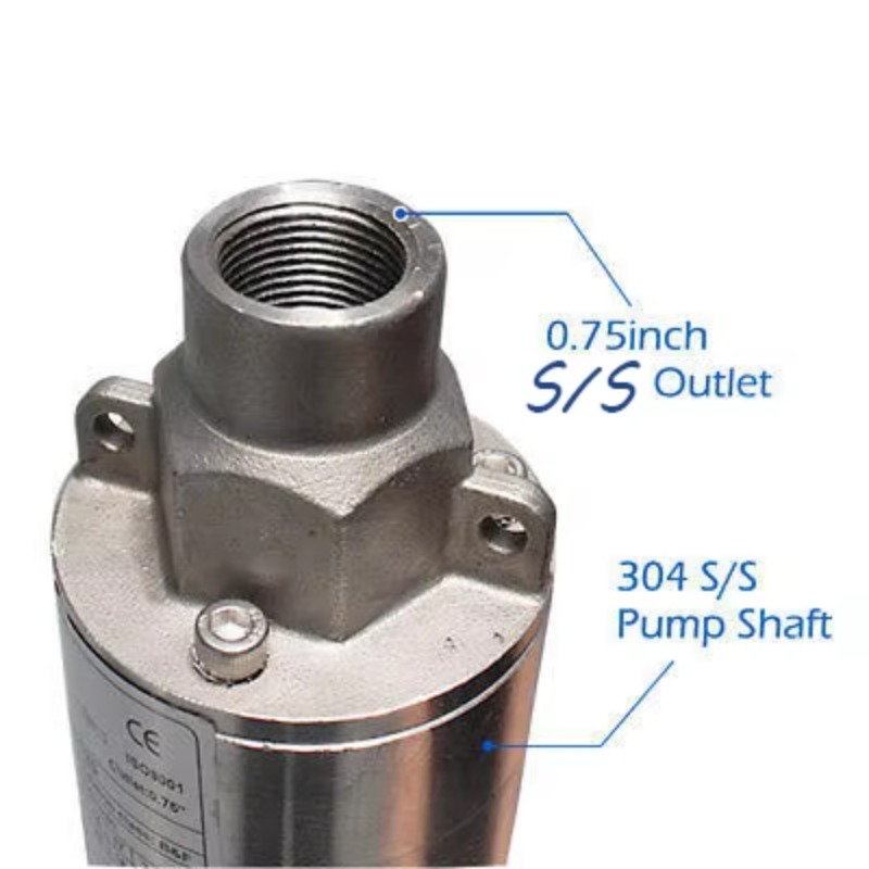 DC Yüksek Basınçlı 48V 120m De - Water Pump Submersible incelemesi ve fiyatı