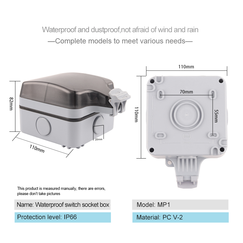 IP66 Dış Mekan Hava Koşulların - Outdoor Power Timer incelemesi ve fiyatı