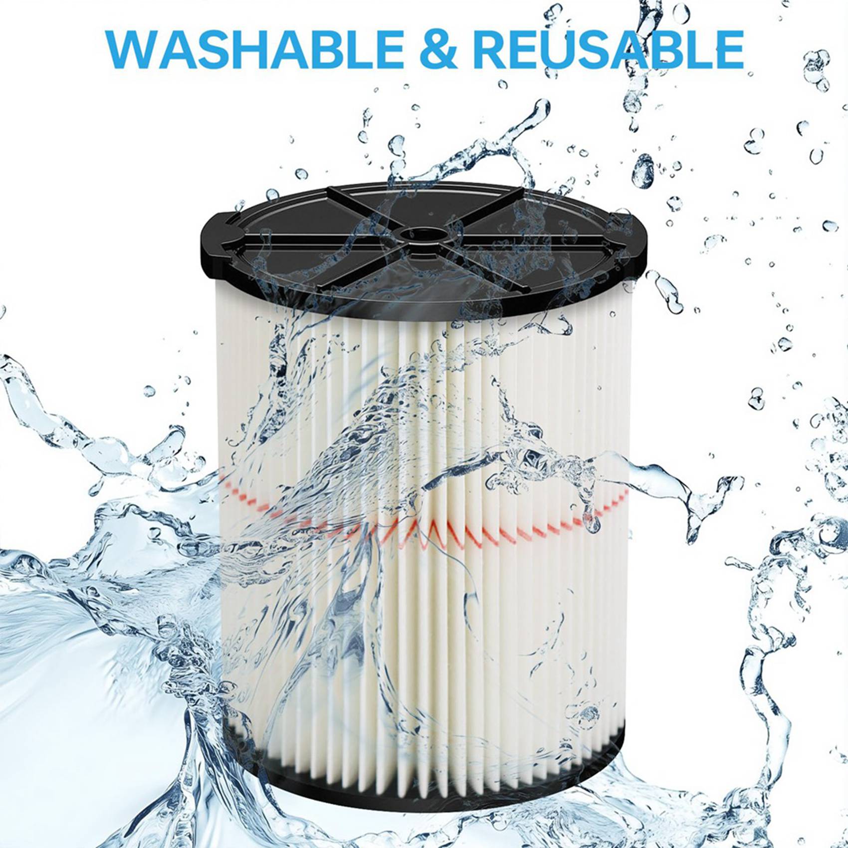 BAAJ-4X Yedek Kartuş Filtresi, - Wet Dry Vacuum Shop incelemesi ve fiyatı