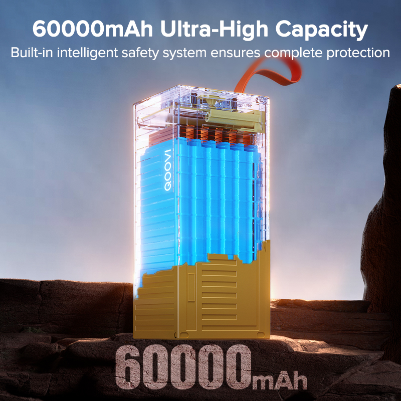 QOOVI 60000mAh 22.5W güç banka - Xiaomi Outdoor Power Supply incelemesi ve fiyatı