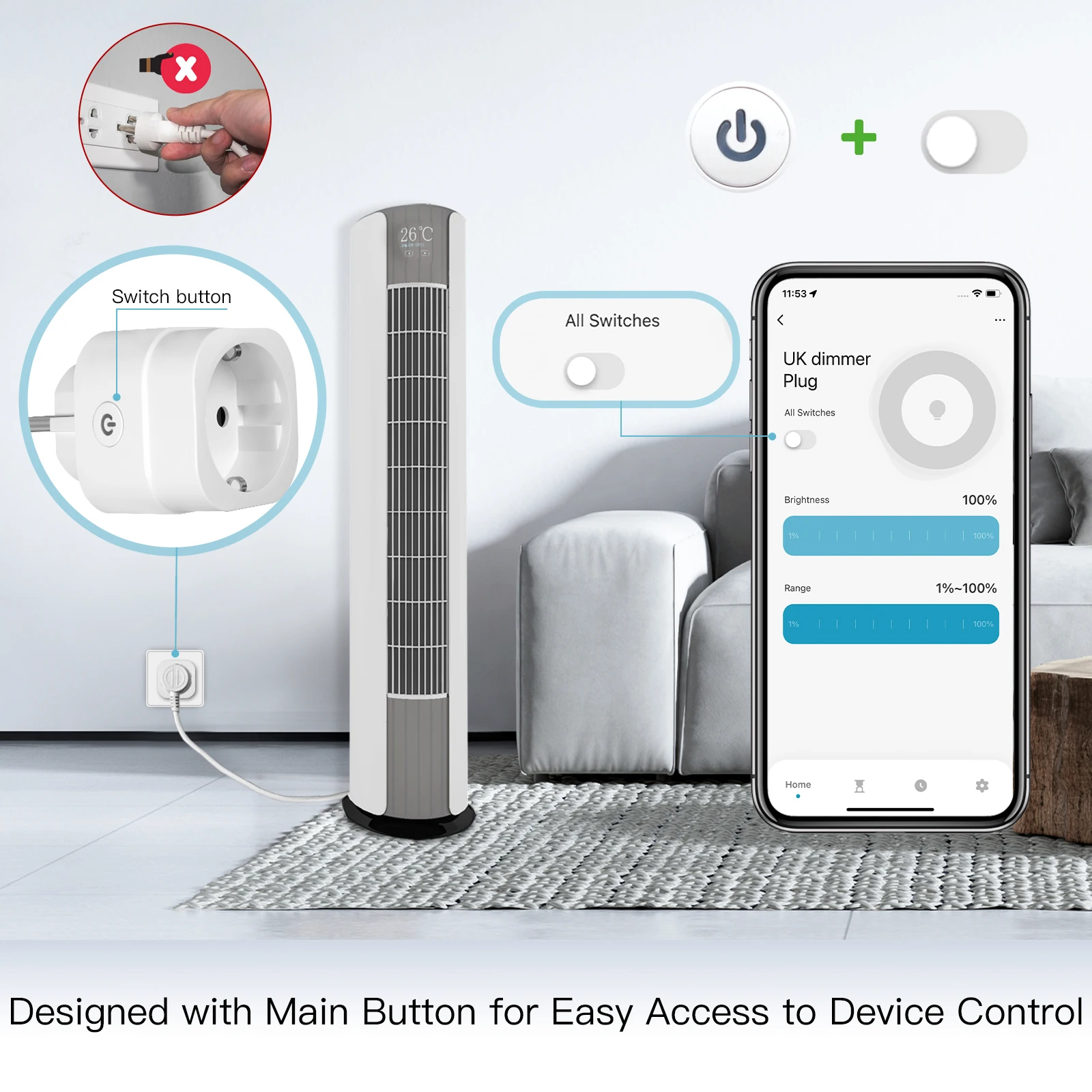 MOES Tuya WiFi Akıllı Priz Kıs - Outdoor Power Timer incelemesi ve fiyatı