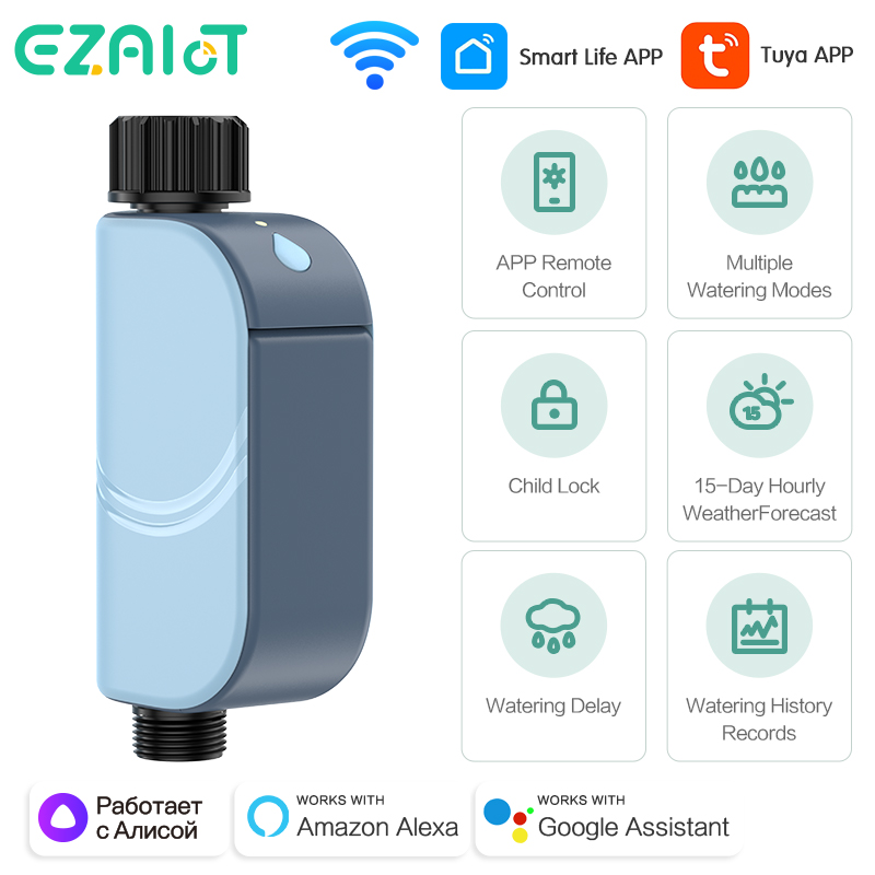 Akıllı Tuya WIFI Bahçe Sulama  - Outdoor Power Timer incelemesi ve fiyatı
