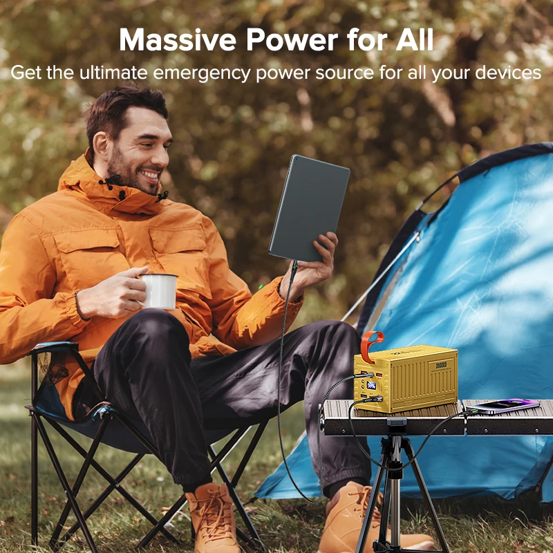 QOOVI 60000mAh güç bankası 22. - Xiaomi Outdoor Power Supply incelemesi ve fiyatı